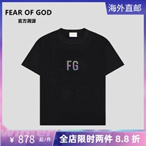 FEAR OF GOD Sixth season Line FG Fugui Reflective Dazzling Short Sleeves Men and Women High Street Anti-Loose T-Shirt Tide
