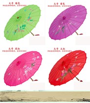 Practical Ancient Chinese Jiangnan Classical Umbrella Umbrella Paper Umbrella Wind Rain Dance Performance Ancient Wind Sunscreen Oil