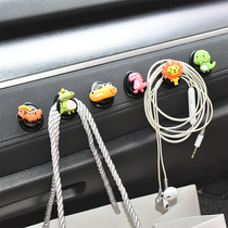 Car rear seat back seat back seat hook creative cartoon cute car car car car storage car bedding