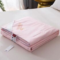  Summer explosion antibacterial soybean fiber quilt four seasons universal air conditioning summer cool quilt core spring and autumn single double quilt