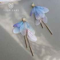YOUR EARS original handmade niche temperament personality design model cold wind long ear needle ear ornaments