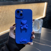 Suitable for apple 13 shell 12ProMax Klein small crowdwind Cubism Cubs iPhone11