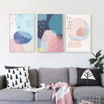 DIY digital oil color painting hand-painted background decoration hanging painting simple literary hipster personality abstract painting