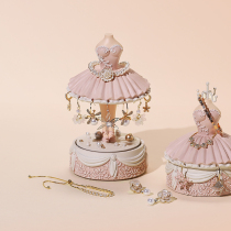 Simple Creative Girl Eight-Oil Box for Modern Home Bedroom Birthday Gift Desktop Decoration