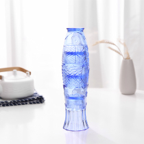 Year after year with fish glass mug suit INS wind minimalist home tea cup creative tea cup laminated cup heat-resistant water glass