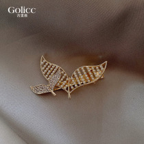 Pisces-tail pearl hair clip with a female Korean in Liu Hai Clip top clamp hair card header with a word and Gurio