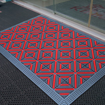 Door mat entrance outdoor commercial plastic anti-skid dirt mat entrance mat Door mat Hotel front dust carpet