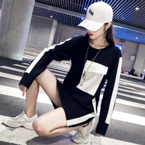 Korea Tide brand 2021 early autumn new casual clothes dress dress temperament fashion foreign style fashion fashion dress women
