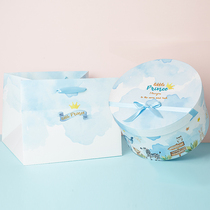 New Cute Creative Animal Party Round Gift Box Wedding Joy Candy Box Bridesmaid Companion Gift Box Beautifully Cylindrical Box