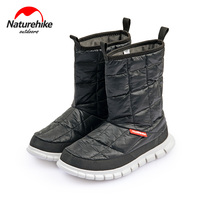 Naturehike Norwegian Guest High Cylinder Down Shoe Camp Windproof Waterproof Warm Non-slip Midcylinder Boots NH19FS025