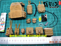 DAMTOYS DAM DMS007 Red Sea ACTION Zhang Tiande vest bag accessories 1 6 soldier model