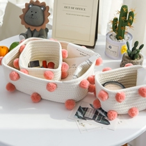 Bed Head Cabinet Containing devinator Desktop containing Home Sleeping Room Pen Holder Cosmetic Brief GIRL Heart storage box