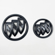 Applicable Buick GL8 modified car logo black logo decoration rear door car logo 653 652 net front face logo labeling