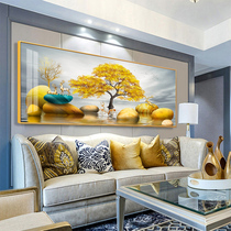 Living room decoration painting deer light and luxurious crystal porcelain painting to run and hang up painting hair chaeseum sofa back view wall banners frescoes