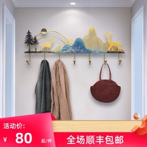 Creative entry door porch coat and hat hook light luxury hook entry porch clothes hook personalized entry door clothes hook