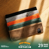 Acap knitted elastic antiperspirant headband womens net red out sports cool girls street Korean hair band womens net red spring