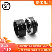 Colwim Kiohm small ck ring Li Wenhan same ring male and female index finger ring retro hipster finger