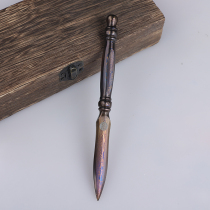 Thousands Ancient Octafacial Tea Sword Cheng Fen Non-Heritage Culture Prized Tea Knife Tea Road Home Tea Set Unopened Blade