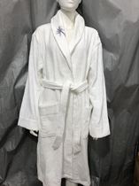 Jielia cotton bathrobe thickened slightly flawed treatment third-class group purchase Retail