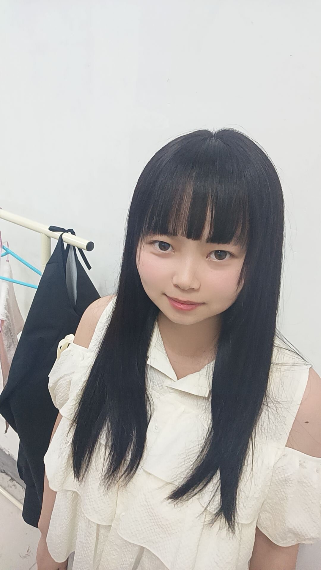真我黑长直漫画齐刘海假发套 全真发整顶设计 自然隐形无痕贴合 长发飘逸顺滑