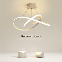 Bedroom light suction top light Nordic ins wind modern minima cozy romantic extremely minimalist white book room main bedroom light