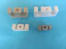 Furnace wire porcelain seat Quartz tube porcelain seat Quartz tube porcelain seat Electric heating tube porcelain seat Insulation porcelain seat