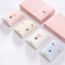 Fenten 2021 new womens underwear cotton antibacterial crotch middle waist Japanese girl student cute triangle shorts