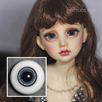 (Dolly Planet)BJD 娃用手工玻璃眼珠 真人风黑眼纹 H-36
