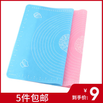 Kneading pad High temperature resistant silicone pad thickened non-slip non-stick large rolling pad baking tools can be placed in the oven