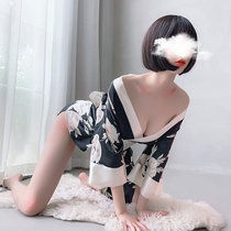 Interest Lingerie Day Ensemble Kimono Kimono Seductive Pyjamas Little Chest Sexy Clothing Uniforms Teasing Free Bed Passion Suit