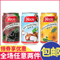 Hong Kong Yang Xiecheng yeos chrysanthemum tea cool jelly drink horseshoe grain cool summer ice drink