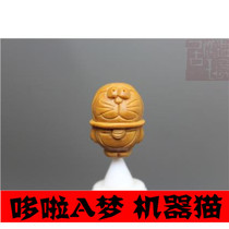 Olive nuclear carving robot cat Wen play handmade nuclear carving mobile phone chain single seed cartoon pendant bodhi bracelet accessories