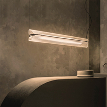 Nordic restaurant long chandelier modern simple creative personality atmospheric fashion designer acrylic decorative chandelier