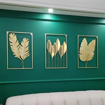 Nordic Modern Iron Art Wall-mounted Living Room Sofa TV Background Wall Aisle Decoration Light Lavish Metal Wall Pendant