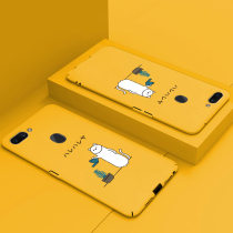 oppor15 mobile phone case r15 dream version protective case r15 Standard version all-inclusive anti-drop personality creative oppo hard case net red men and women cartoon tide card matte shell ins