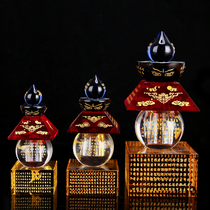 Yuantong Buddha relic Stupa Buddhist supplies Five-color treasure Kyo-in Pagoda Stupa Five-wheel Pagoda Relic Stupa Crystal Tower