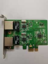 Computer dual-port Gigabit network card PCI-E desktop gigabit network card 8111 chip color new spot