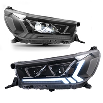 2 (left and right) headlights for Toyota 2016-2019 Hilux REVO Welcome Edition headlights