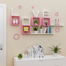Wall Shelf shelf LOVE letter Wall hanger bedroom wall wedding room decoration frame living room paint partition