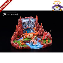 Moe Buo GK M5 ecological Series 005 fire-spitting dragon Valley limited hand statue