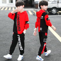 Boys autumn clothing suit 2022 New wave CUHK child Han version of the ocean Two sets Childrens spring and autumn handsome childrens clothes