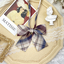 (Tokyo year old) red bean Taro mud JK small tie tie tie flat corner small long handle feather root rabbit ear