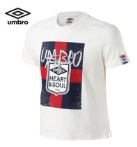 Umbro Yin Baomen Life Leisure Cotton Cotton Round Collar Short Sleeve Classic Fashion Sports T-shirt Short Sleeve UCB63005