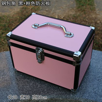 Technician foot bath storage pedicure aluminum alloy box ear beauty toolbox treatment nail portable cosmetic case large size