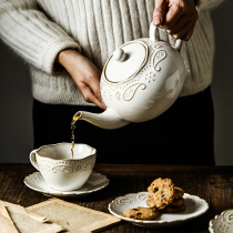 Sakura on Huaza retro relief ceramic water Cup Kettle Teapot Coffee Cup Cup Cup Cup home