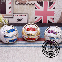 Ashtray creative with lid creative personality retro European style large fashion new strange birthday gift ornaments