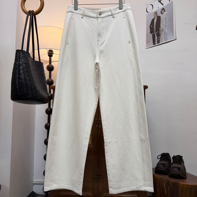 Parisian Genuine Luxury Brand, 95.7% Authentic Imported Turkish Cotton Jeans 9083