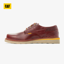 CAT Kat Spring Casual Leather Shoes Mens Soft And Breathable Light Casual Leather Shoes Special Cabinet Identical