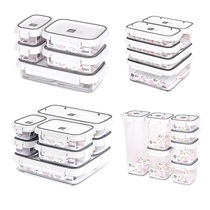 South Koreas Changsin Changxin Si Kaile sealed microwave refrigerator freezer plastic storage and finishing fresh-keeping box set