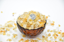 Seven treasures-polished small Topaz-for the eight Buddha statues in the Buddha Pagoda with 100 grams